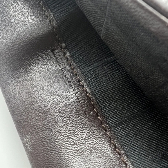 Celine all leather brown wallet - Picture 9 of 16